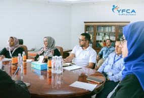 فريق عالي المستوى من منظمة كير إنترناشيونال يزور جمعية رعاية الأسرة لتعزيز العمل المحلي وتوسيع فرص الشراكة