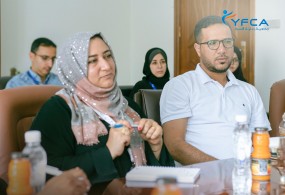 فريق عالي المستوى من منظمة كير إنترناشيونال يزور جمعية رعاية الأسرة لتعزيز العمل المحلي وتوسيع فرص الشراكة