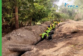 الاستجابة لأزمة الجوع في اليمن: جمعية رعاية الأسرة توزع الجولة الأولى من المساعدات النقدية للمشاركين في نشاط النقد مقابل العمل  بمديرية الروضة، محافظة شبوة.