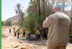 جمعية رعاية الأسرة تقوم بتنفيذ نشاط المساعدات النقدية لللحد من انعدام الأمن الغذائي في محافظة شبوه