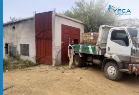 جمعية رعاية الأسرة تقدم الوقود لنظام إمدادات المياه في مديرية دمت - محافظة الضالع