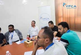 جمعية رعاية الأسرة تستضيف فريق تقييم الأمم المتحدة في مأرب لمناقشة أوضاع النازحين