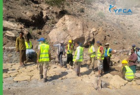 جمعية رعاية الأسرة تنفذ نشاط "النقد مقابل العمل" في محافظة الضالع