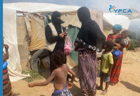 جمعية رعاية الأسرة تقوم بتوزيع مواد تعقيم المياه لتعزيز النظافة ومكافحة الأمراض المنقولة بالمياه