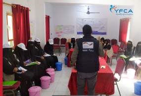 جمعية رعاية الأسرة تقيم تدريبا للمتطوعين في مجال النظافة المجتمعية