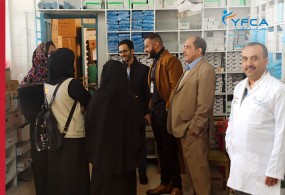 جمعية رعاية الأسرة وصندوق الأمم المتحدة للسكان يزوران مستشفى السبعين