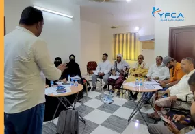 جمعية رعاية الأسرة تُنظم دورة تدريبية لمتطوعي الإغاثة من الفيضانات بمحافظة حضرموت