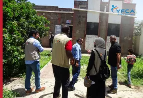 جمعية رعاية الأسرة وصندوق الأمم المتحدة للسكان يزوران مستشفى الرحاب بمحافظة إب