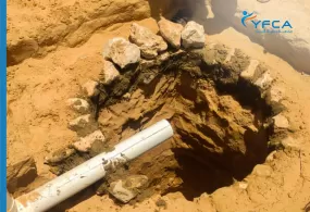 جمعية رعاية الأسرة اليمنية تستكمل بناء حمامات للنازحين في حضرموت