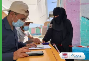 جمعية رعاية الأسرة توزع الجولة الخامسة من المساعدات نقدية غير مشروطة بمحافظتي شبوة والضالع