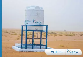 جمعية رعاية الأسرة تنشئ 5 نقاط مياه لدعم النازحين والمجتمعات المتضررة في محافظة الجوف
