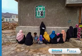 جمعية رعاية الأسرة  تعزز الوعي حول النظافة لمكافحة الأمراض في محافظة الضالع