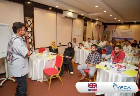 جمعية رعاية الأسرة  تمكن الشركاء المحليين من خلال التدريب على التنفيذ الآمن للمشاريع