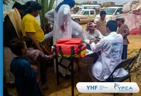 جمعية رعاية الأسرة تنشر فرق الطوارئ الطبية للإغاثة السريعة في مأرب