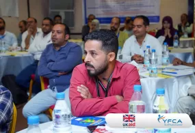 جمعية رعاية الأسرة  تمكن الشركاء المحليين من خلال التدريب على التنفيذ الآمن للمشاريع