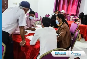 جمعية رعاية الأسرة تنظم جلسة تدريبية حول إدارة الكوليرا في مديرية الأزاريق