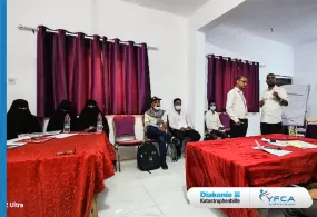 جمعية رعاية الأسرة تنظم جلسة تدريبية حول إدارة الكوليرا في مديرية الأزاريق