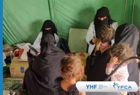 جمعية رعاية الأسرة تنشر فرق الطوارئ الطبية للإغاثة السريعة في مأرب