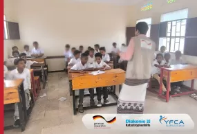 حملة توعية بالنظافة من جمعية رعاية الأسرة