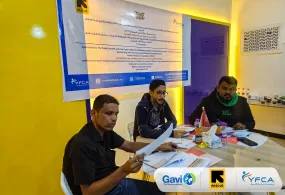 جمعية رعاية الأسرة  تنظم ورشة تدريبية ضمن مشروع  GAVI في حضرموت