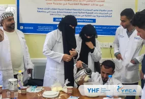 جمعية رعاية الأسرة تقيم تدريبًا لمركز التغذية العلاجية في مديرية جبن- محافظة الضالع