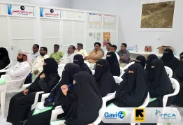 جمعية رعاية الأسرة تمكّن متطوعي الصحة المجتمعية لتعزيز تغطية التطعيم