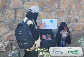 YFCA continues health and nutrition services in Al‑Waziyah, Taiz with Concern Worldwide support