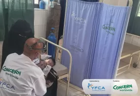 YFCA continues health and nutrition services in Al‑Waziyah, Taiz with Concern Worldwide support