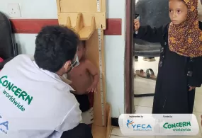YFCA continues health and nutrition services in Al‑Waziyah, Taiz with Concern Worldwide support
