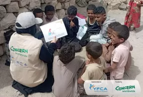 YFCA continues health and nutrition services in Al‑Waziyah, Taiz with Concern Worldwide support