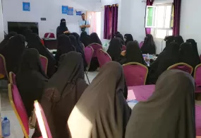 جمعية رعاية الأسرة تطلق برنامجًا لتدريب رواد الأعمال في محافظة الضالع