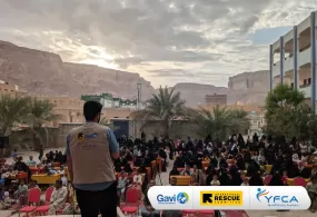 جمعية رعاية الأسرة تنظّم الفعالية التوعوية السابعة لتعزيز تحصين الأطفال في محافظة حضرموت