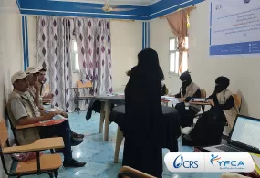 جمعية رعاية الأسرة تنظم دورة تدريبية لتعزيز ممارسات النظافة المجتمعية في محافظة الضالع