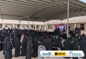 جمعية رعاية الأسرة تطلق الحملة الإعلامية السادسة في حضرموت