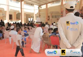 جمعية رعاية الأسرة تطلق حدثًا توعويًا للحملة الوطنية الطارئة للتطعيم ضد شلل الأطفال