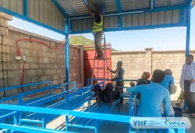 جمعية رعاية الأسرة تعزز الخدمات الصحية من خلال أعمال صيانة أساسية في محافظة حجة