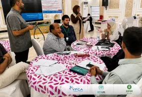 جمعية رعاية الأسرة تنفذ تدريباً لمدة ثلاثة أيام حول الإبتكار في العمل الإنساني ضمن مشروع نظام التحول الإنساني