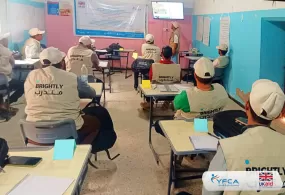 جمعية رعاية الأسرة  تدرب مزارعي الخضروات على الممارسات الزراعية الجيدة والإنتاج الموجه نحو السوق ضمن مشروع برايتلي