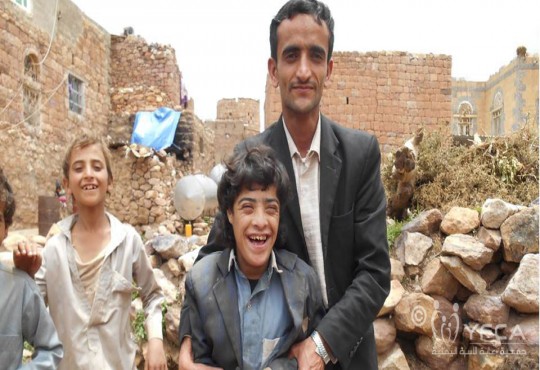 الفتى علي  الكوليرا و ذوي الاحتياجات الخاصة