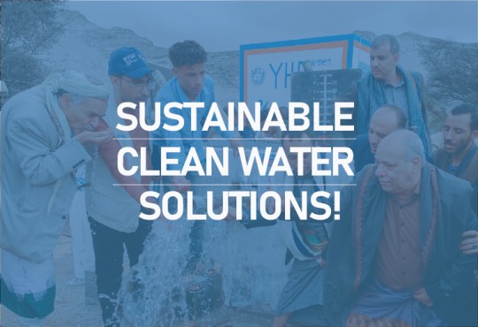 SUSTAINABLE CLEAN WATER SOLUTIONS!