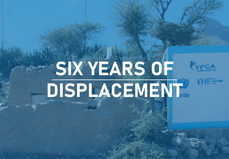 SIX YEARS OF DISPLACEMENT